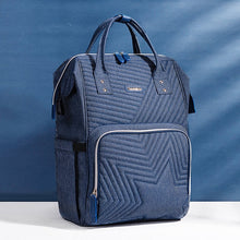Load image into Gallery viewer, Diaper Bag Backpack Quilted Large Maternity Nursing Fashion Travel Stroller