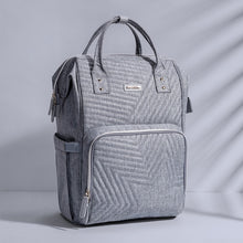 Load image into Gallery viewer, Diaper Bag Backpack Quilted Large Maternity Nursing Fashion Travel Stroller
