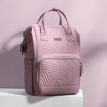 Load image into Gallery viewer, Diaper Bag Backpack Quilted Large Maternity Nursing Fashion Travel Stroller