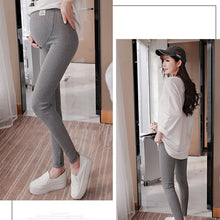 Load image into Gallery viewer, Low Waist Belly Maternity Legging Skinny Pants for Pregnant Women