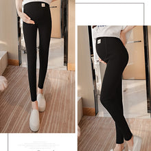 Load image into Gallery viewer, Low Waist Belly Maternity Legging Skinny Pants for Pregnant Women