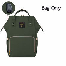 Load image into Gallery viewer, Maternity Diaper Bag Large Nursing Bag Travel Designer Stroller Baby Care Nappy Backpack