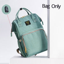Load image into Gallery viewer, Maternity Diaper Bag Large Nursing Bag Travel Designer Stroller Baby Care Nappy Backpack