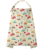 Load image into Gallery viewer, Baby Nursing Covers Breastfeeding Poncho Cover Up Cotton Adjustable Neckline Cover