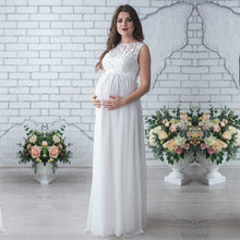 Load image into Gallery viewer, New Maternity Pregnancy Clothes Lace Dress for Pregnant Photo Shoot Clothing