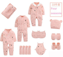 Load image into Gallery viewer, 18 pieces Spring Autumn Newborn Baby Clothing Cotton