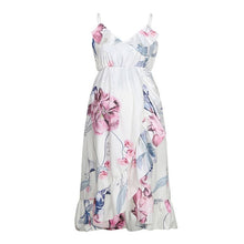 Load image into Gallery viewer, Maternity Dress  Casual Floral Comfortable Sundress Summer Women Pregnancy Clothes