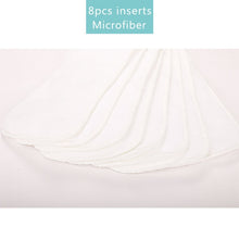 Load image into Gallery viewer, 4pieces Washable Cloth Diaper Adjustable Nappy Reusable