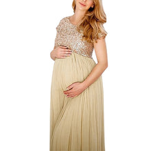 Load image into Gallery viewer, Maternity Dress Long Maxi Gown Fashion Women