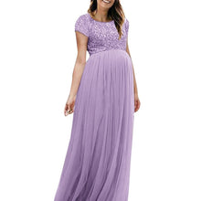 Load image into Gallery viewer, Maternity Dress Long Maxi Gown Fashion Women