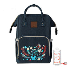 Load image into Gallery viewer, Diaper Maternity Nursing Bag Backpack Travel Stroller USB Heating