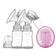 Load image into Gallery viewer, USB Electric Breast Pumps With Powerful Nipple Suction and Feeding Bottle