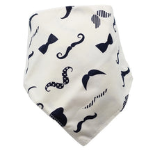 Load image into Gallery viewer, Baby Bibs Waterproof Triangle Cotton Baberos Bandana Absorbent Cloth