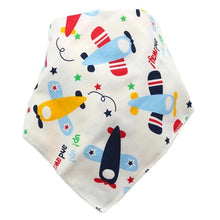 Load image into Gallery viewer, Baby Bibs Waterproof Triangle Cotton Baberos Bandana Absorbent Cloth