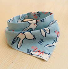 Load image into Gallery viewer, Baby Bibs Waterproof Triangle Cotton Baberos Bandana Absorbent Cloth