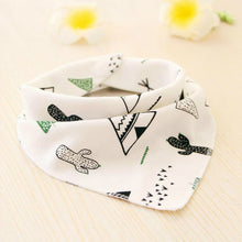 Load image into Gallery viewer, Baby Bibs Waterproof Triangle Cotton Baberos Bandana Absorbent Cloth