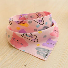 Load image into Gallery viewer, Baby Bibs Waterproof Triangle Cotton Baberos Bandana Absorbent Cloth