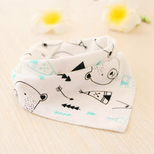 Load image into Gallery viewer, Baby Bibs Waterproof Triangle Cotton Baberos Bandana Absorbent Cloth
