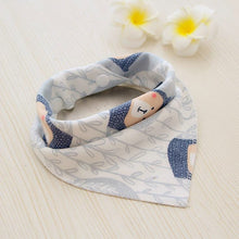 Load image into Gallery viewer, Baby Bibs Waterproof Triangle Cotton Baberos Bandana Absorbent Cloth