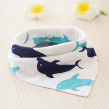 Load image into Gallery viewer, Baby Bibs Waterproof Triangle Cotton Baberos Bandana Absorbent Cloth