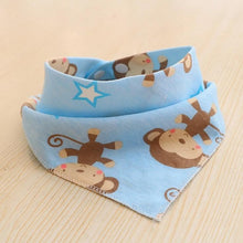 Load image into Gallery viewer, Baby Bibs Waterproof Triangle Cotton Baberos Bandana Absorbent Cloth
