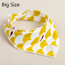 Load image into Gallery viewer, Baby Bibs Waterproof Triangle Cotton Baberos Bandana Absorbent Cloth