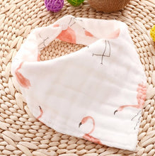 Load image into Gallery viewer, Baby Bibs Waterproof Triangle Cotton Baberos Bandana Absorbent Cloth