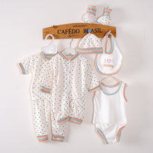 Load image into Gallery viewer, Newborn Baby Tracksuit 100% Cotton Kids Clothes 8Piece/0-3Months/Spring Autumn