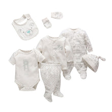Load image into Gallery viewer, 7 Pcs/set Newborn Baby Girl Boy Clothes