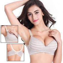 Load image into Gallery viewer, Breastfeeding Cotton Maternity Nursing Sleep Bra For Feeding Mothers