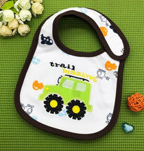 Load image into Gallery viewer, Baby Bibs Waterproof Baby Girls 100% Cotton Towel Bandanas