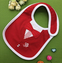 Load image into Gallery viewer, Baby Bibs Waterproof Baby Girls 100% Cotton Towel Bandanas
