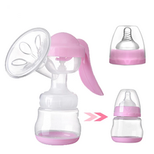 Load image into Gallery viewer, Manual Breast Pumps with Feeding Bottle BPA Free