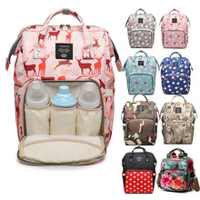 Load image into Gallery viewer, Mommy Maternity Diaper Bag Large Capacity Travel Nappy Waterproof Anti-loss