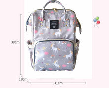 Load image into Gallery viewer, Mommy Maternity Diaper Bag Large Capacity Travel Nappy Waterproof Anti-loss