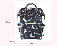Load image into Gallery viewer, Mommy Maternity Diaper Bag Large Capacity Travel Nappy Waterproof Anti-loss