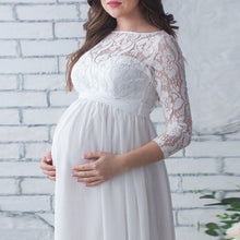 Load image into Gallery viewer, Maternity Lace Dress For Pregnant Photo Shoot Clothing