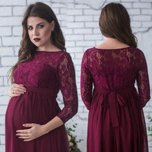Load image into Gallery viewer, Maternity Lace Dress For Pregnant Photo Shoot Clothing