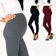 Load image into Gallery viewer, Adjustable Big Size Leggings  Thin Soft Cotton High Waist Maternity Pant Leggings