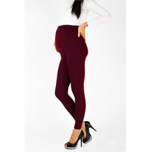 Load image into Gallery viewer, Adjustable Big Size Leggings  Thin Soft Cotton High Waist Maternity Pant Leggings