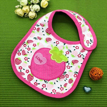 Load image into Gallery viewer, Baby Bibs Waterproof Baby Girls 100% Cotton Towel Bandanas