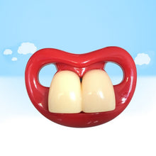 Load image into Gallery viewer, Baby Pacifiers Nipple Teether Food Grade Silicone Funny Orthodontic Soothers