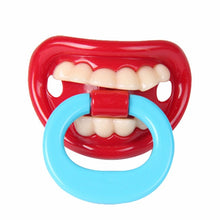 Load image into Gallery viewer, Baby Pacifiers Nipple Teether Food Grade Silicone Funny Orthodontic Soothers