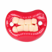 Load image into Gallery viewer, Baby Pacifiers Nipple Teether Food Grade Silicone Funny Orthodontic Soothers