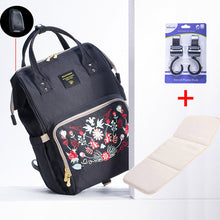 Load image into Gallery viewer, Maternity Diaper Bag Large Nursing Bag Travel Designer Stroller Baby Care Nappy Backpack