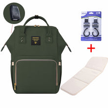 Load image into Gallery viewer, Maternity Diaper Bag Large Nursing Bag Travel Designer Stroller Baby Care Nappy Backpack