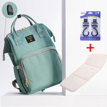 Load image into Gallery viewer, Maternity Diaper Bag Large Nursing Bag Travel Designer Stroller Baby Care Nappy Backpack