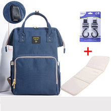 Load image into Gallery viewer, Maternity Diaper Bag Large Nursing Bag Travel Designer Stroller Baby Care Nappy Backpack