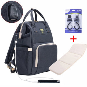 Maternity Diaper Bag Large Nursing Bag Travel Designer Stroller Baby Care Nappy Backpack