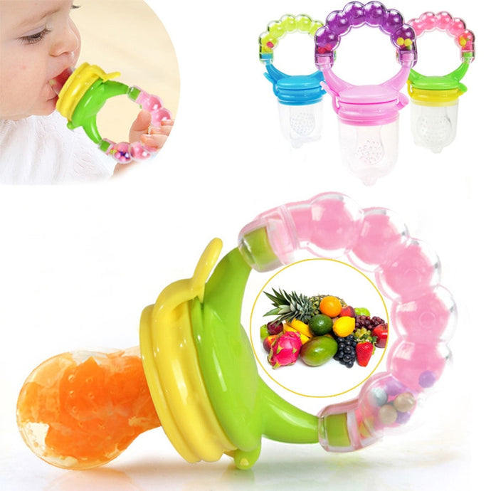 Baby Pacifiers Kids Fruit Feeder Nipples Feeding Safe